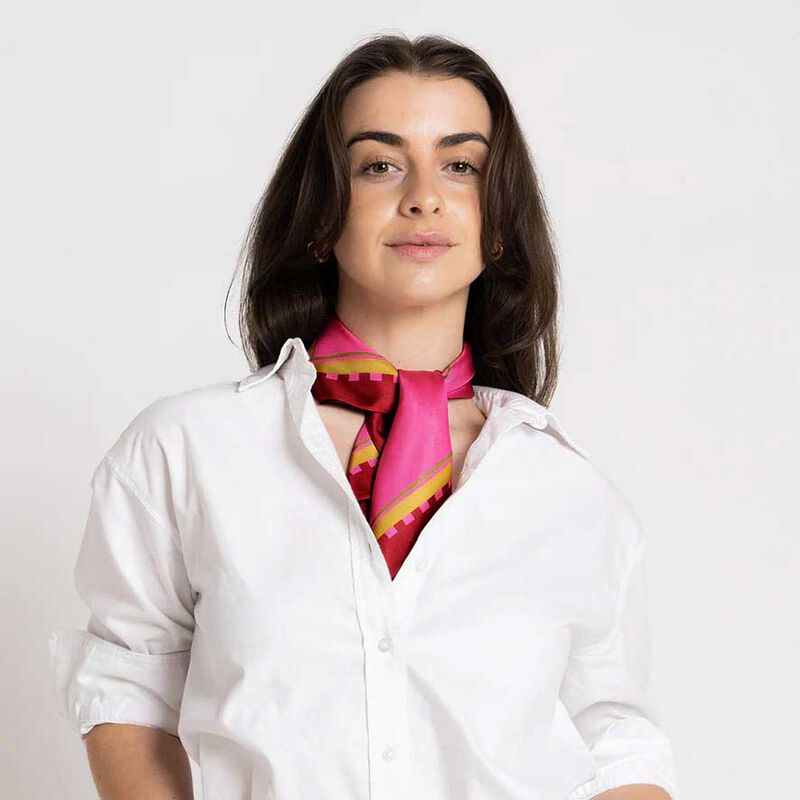 Dark Hampton The Carter&nbsp;Silk Scarf image number 2