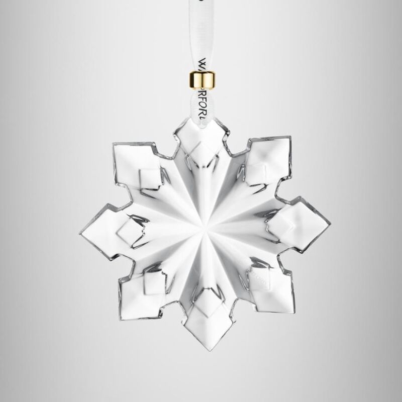 Waterford Annual Snowcrystal Ornament 2025 image number 2