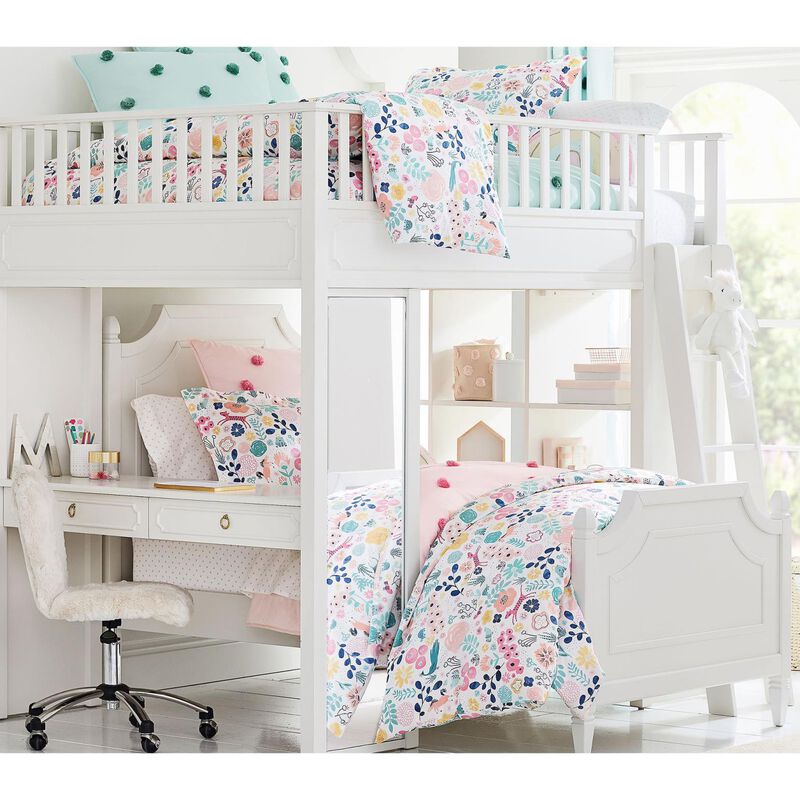 Pottery Barn Kids Organic Sashas Garden Duvet Queen image number 3