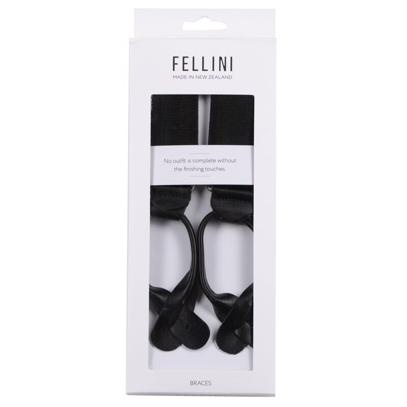 Fellini Plain 35mm Clip Braces image number 0