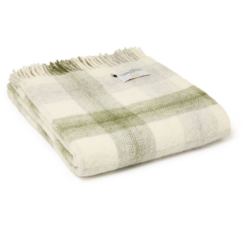 Tweedmill Lifestyle Meadow Check Throw 150x183cm image number 0