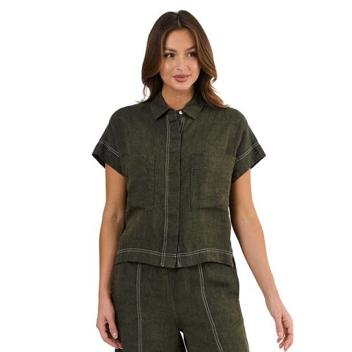 Naturals By O & J Licorice Shirt