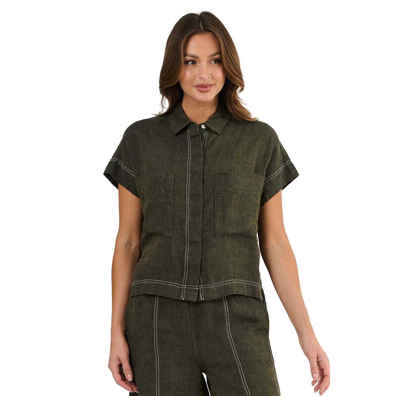 Naturals By O & J Licorice Shirt image number 0