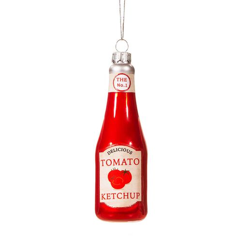 Sass & Belle Ketchup Bottle Shaped Bauble