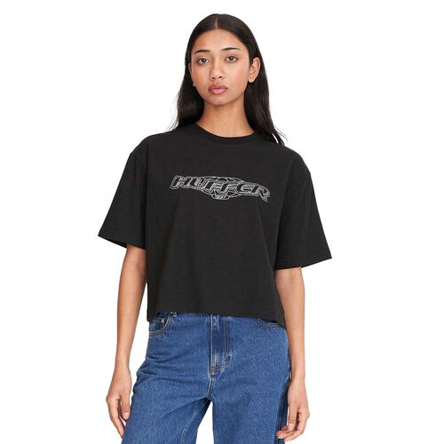 Huffer Boxy Crop Tee 220/Iced Out