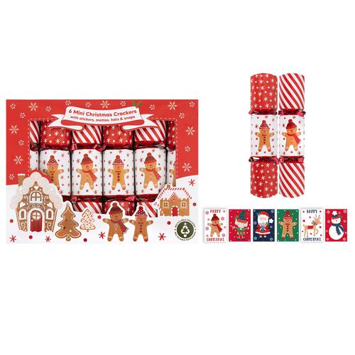 Mini Gingerbread Crackers 6x6