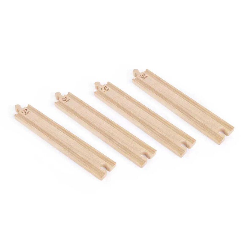 Hape Track 4Pcs Long Straight image number 0