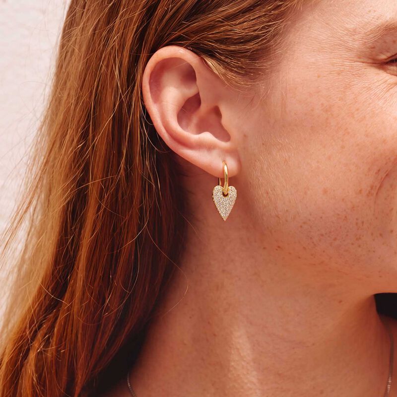 Edblad Amore Sparkle Hoops L image number 1