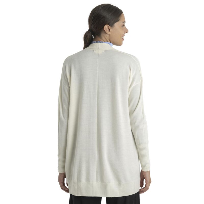 Icebreaker Womens Merino Iseo Long Cardigan Sweater image number 1