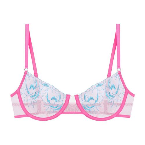 Dora Larsen Audrey Scallop Lace Underwire Bra