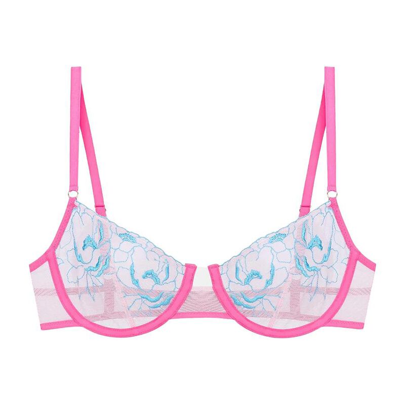 Dora Larsen Audrey Scallop Lace Underwire Bra image number 0