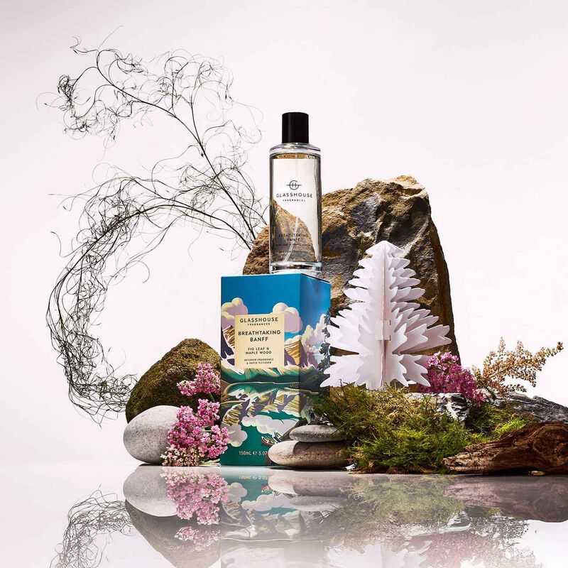 Glasshouse Fragrances Breathaking Banff Interior Fragrance & Paper Diffuser image number 1