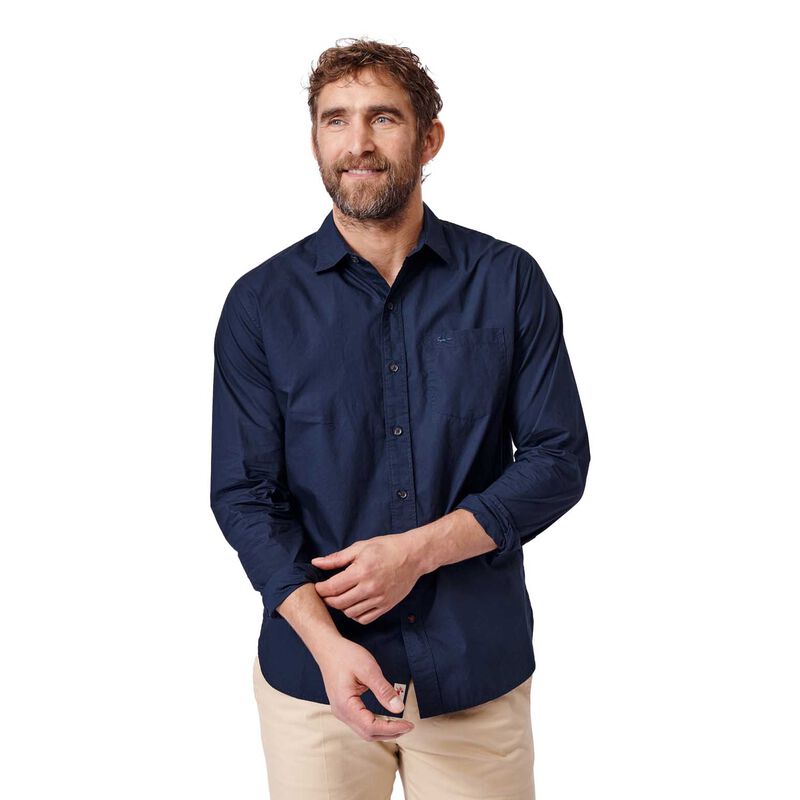Aubin Gladstone Poplin Shirt image number 0