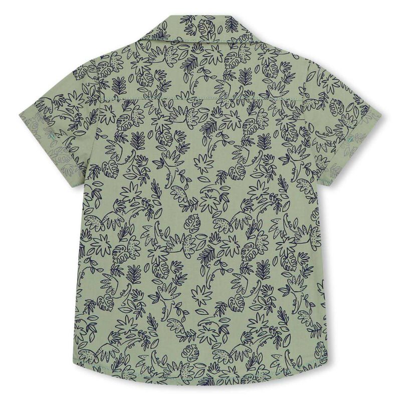 Carrement Beau Leaf Pattern Shirt 6 - 18M image number 1