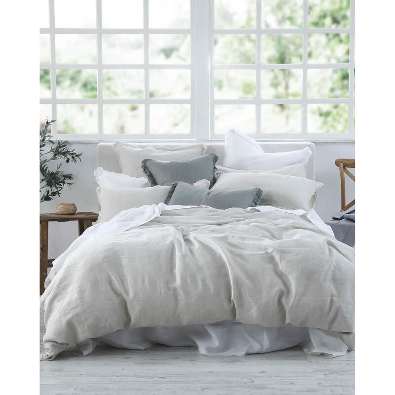 MM Linen Laundered Linen Duvet Set image number 0