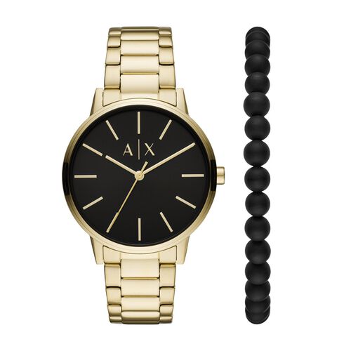 Armani Exchange Cayde Gold Analog Watch AX7119