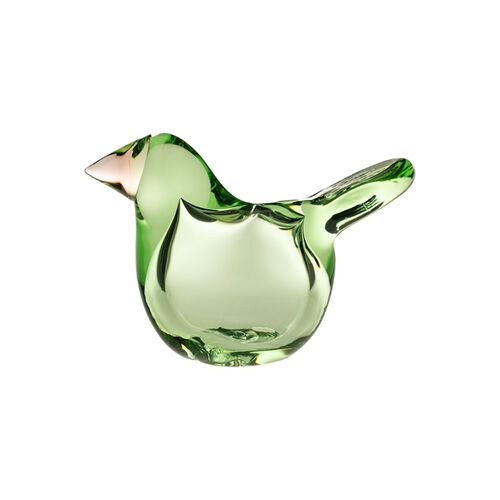 iittala Birds By Toikka Flycatcher 95x60mm AppleGreen SalmonPink