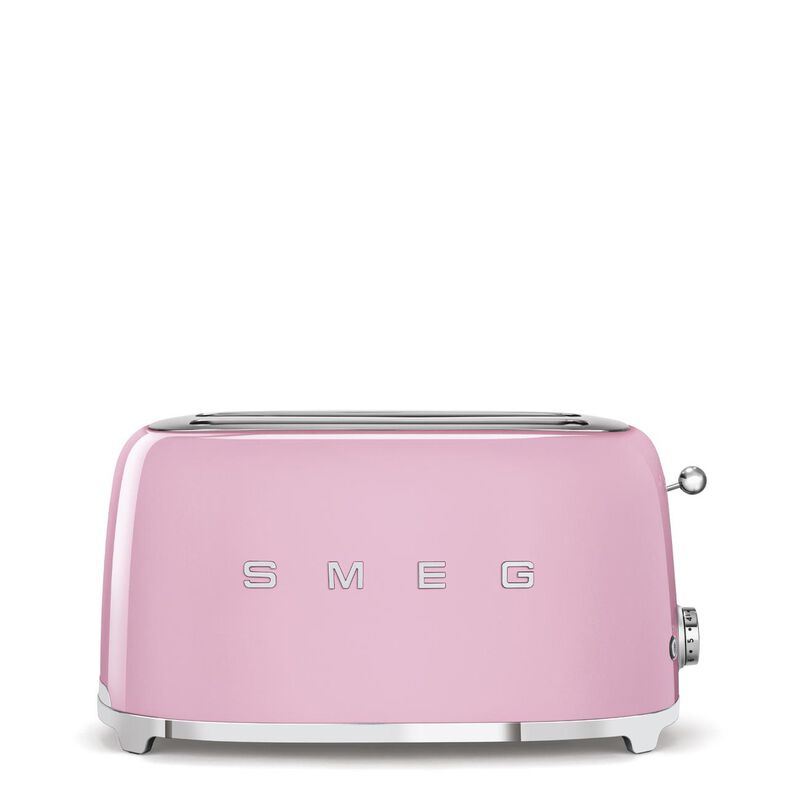 Smeg 4 Slice Toaster - Pink image number 1