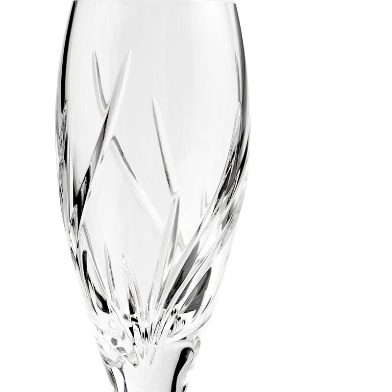 Royal Doulton Harper Crystal Glass Flute Set of 4 image number 1