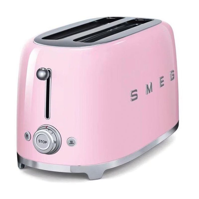 Smeg 4 Slice Toaster - Pink image number 0