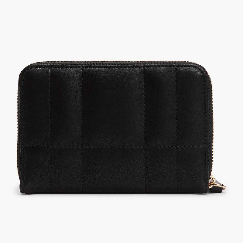 Tommy Hilfiger TH Monogram Flag Quilted Zip-Around Wallet image number 1
