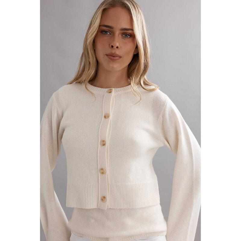 Caitlin Crisp Frilly Crop Cardi image number 2
