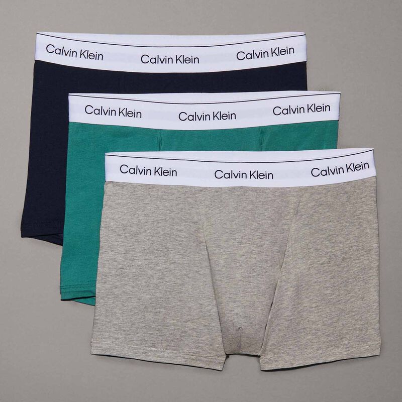 Calvin Klein Icon Cotton Stretch Trunks - 3 Pack image number 1