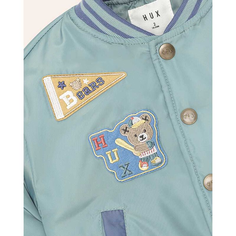 Huxbaby Sprout College Varsity Jacket 1-2Y image number 2