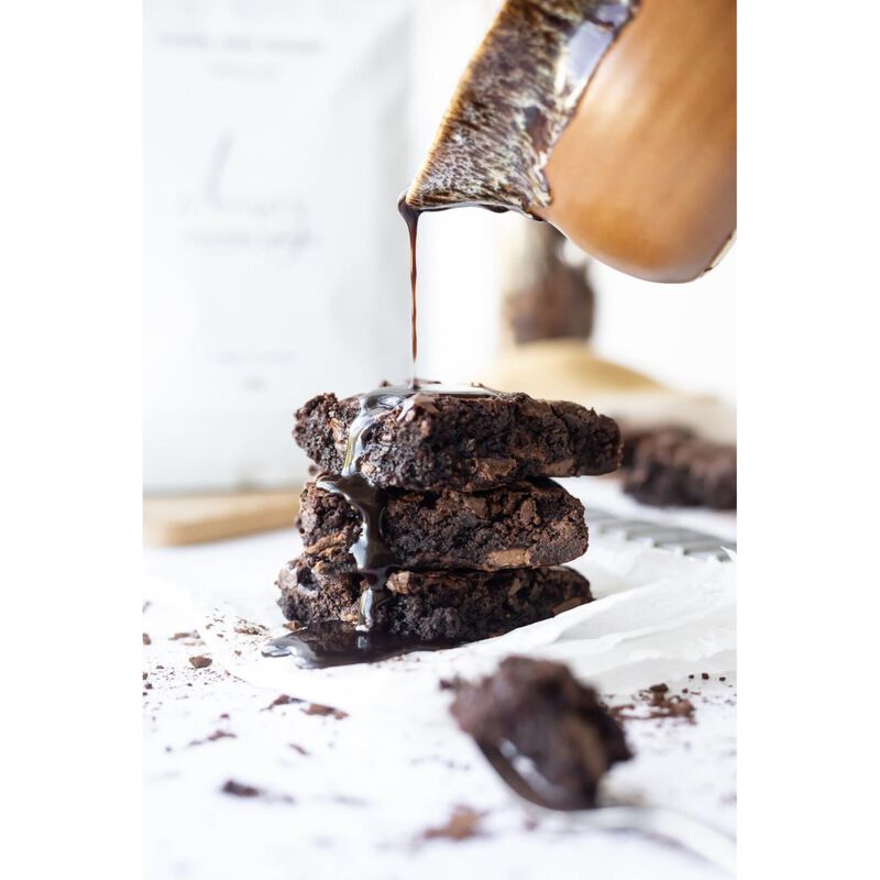 Flour & Dough Chewy Chocolate Brownie Mix 660g image number 1
