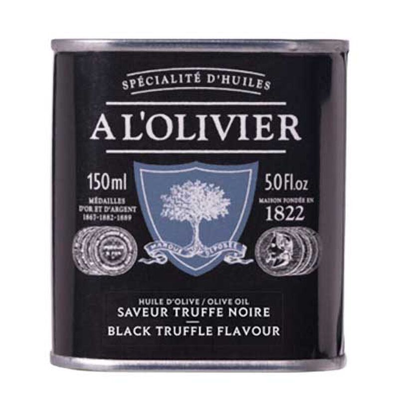 A L'Olivier Black Truffle Infused Olive Oil 150ml image number 0