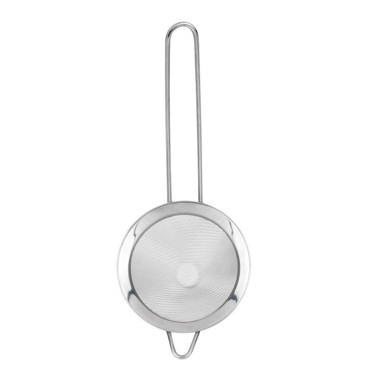Viski Professional Stainless Steel Mesh Cone Strainer image number 0