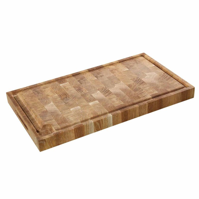 Zassenhaus Chopping Block End Grain Oak 54x30x4cm image number 0