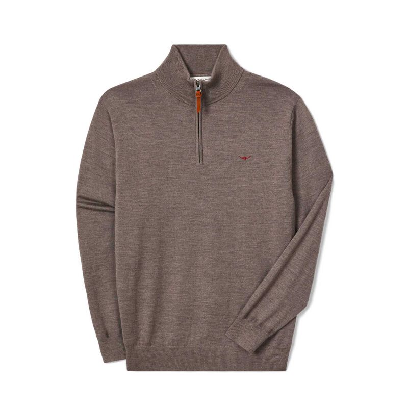 R.M. Williams Ernest Merino 1/4 Zip Knit image number 2