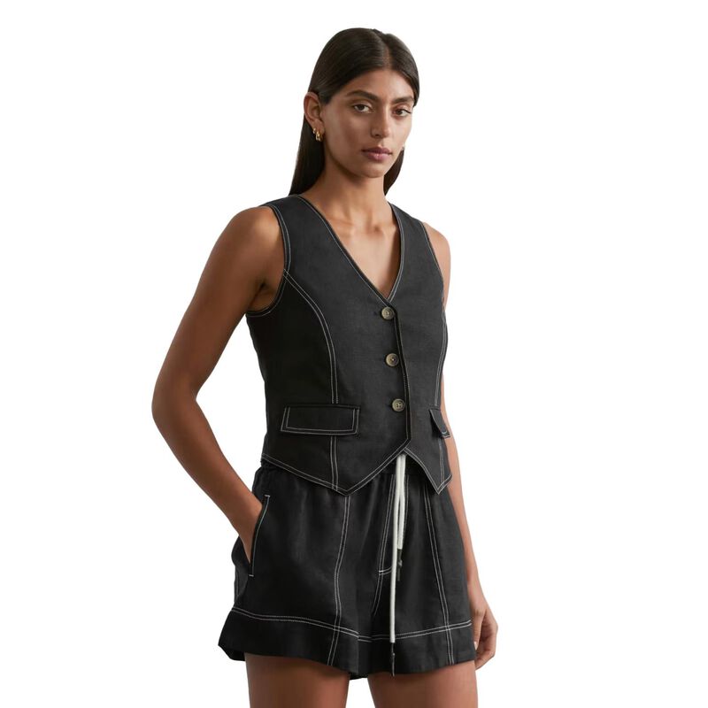 JAG Sabine Linen Vest image number 0