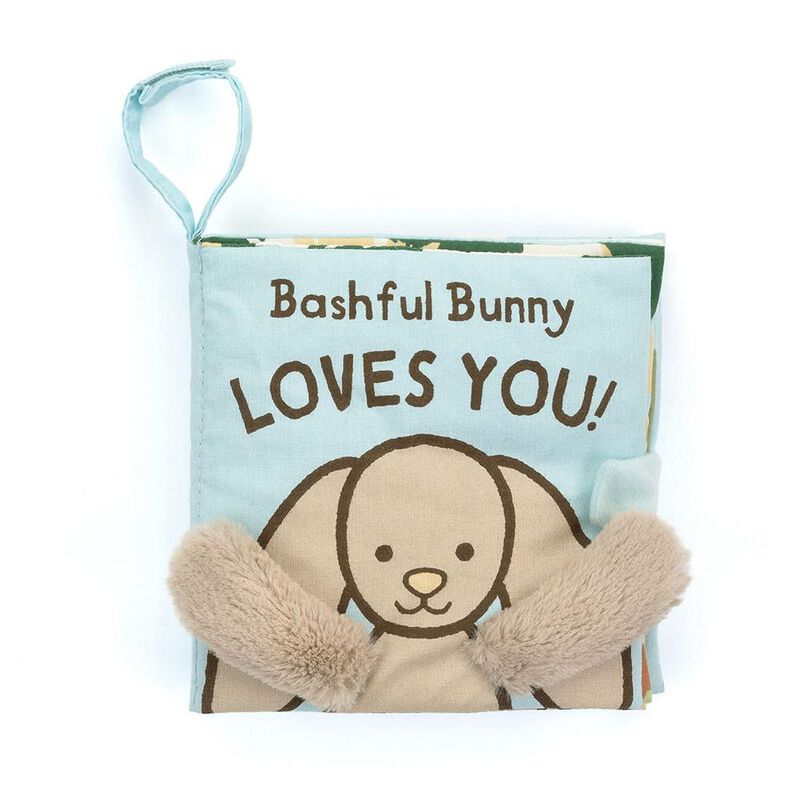 Jellycat Bashful Bunny Loves You Book image number 0