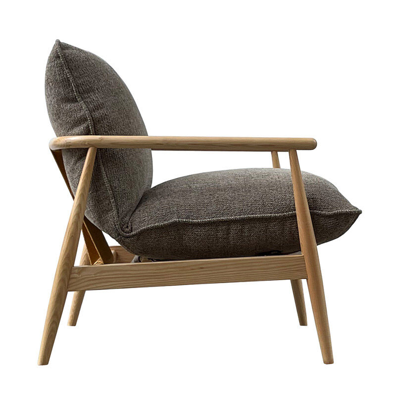 Le Forge Antonio Armchair Light Oak with Latte Fabric image number 2
