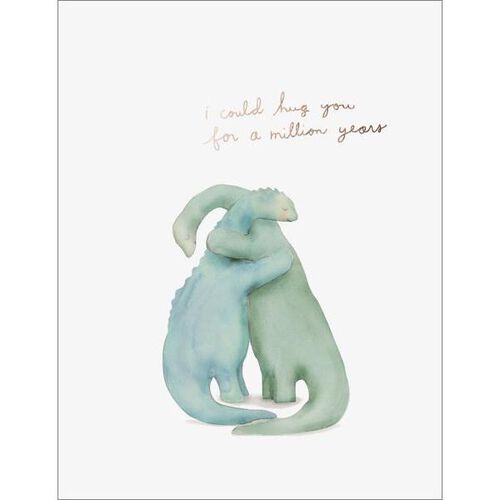 Million Year Hug Foil Card