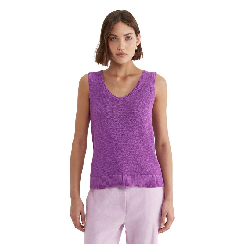 Sportscraft Josie Tape Yarn Singlet image number 8