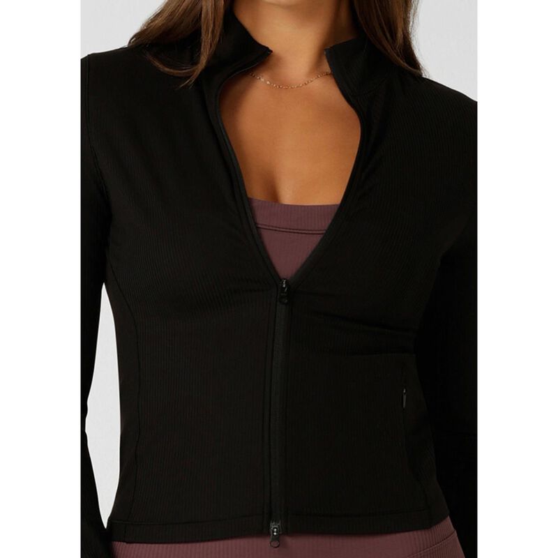 Lorna Jane All Star Active Rib Zip Through Jacket image number 2