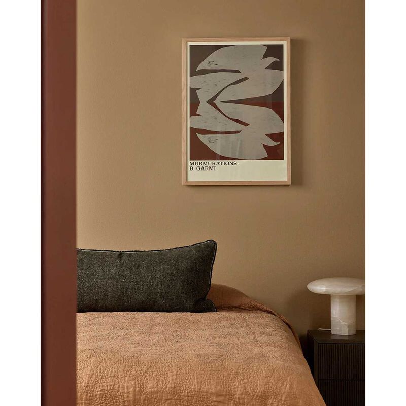 Baya Sutton Cushion With Feather Inner 40x90cm - Olive image number 1