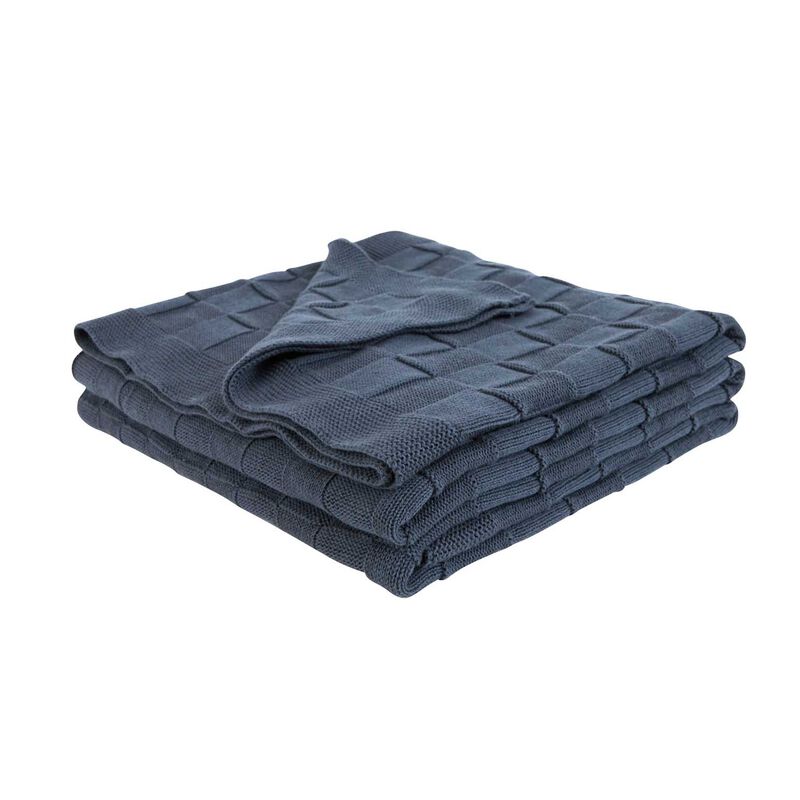 Wallace Cotton Entwine Cotton Throw image number 0