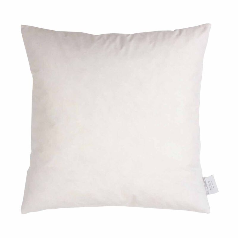 Wallace Cotton Duck Feather Large Square Cushion Inner image number 0