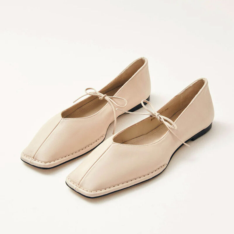 Alohas Sway Leather Ballet Flats image number 2