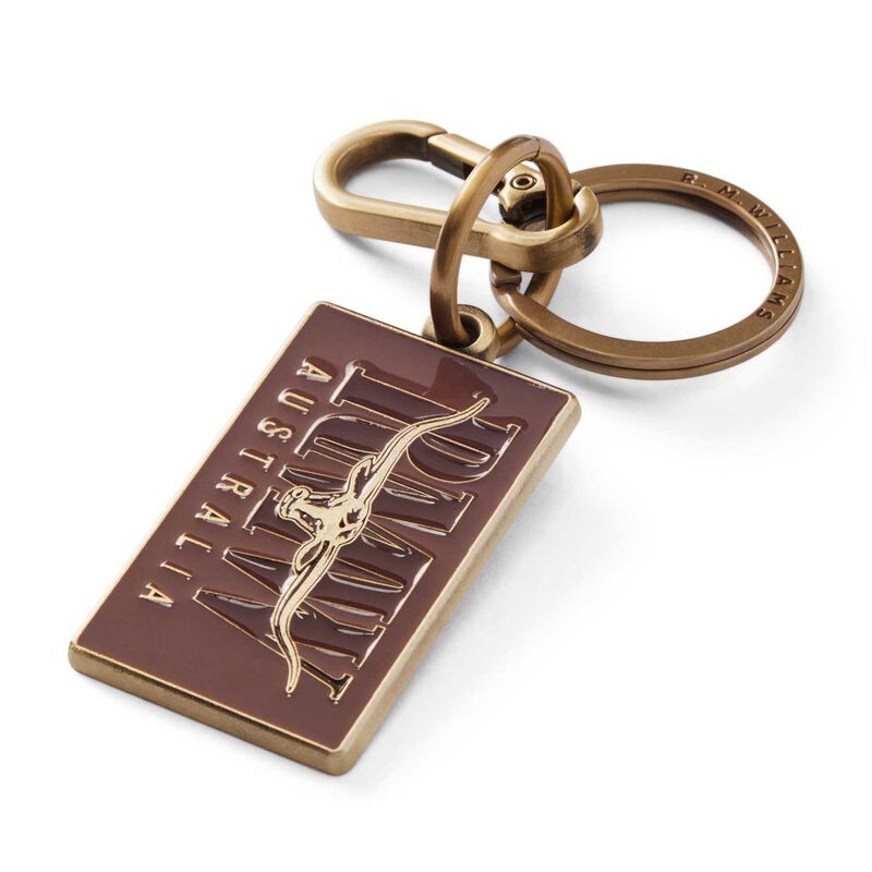 R.M. Williams Heritage Logo Enamel Keyring image number 2