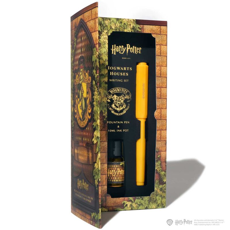 Ferris Wheel Press HP Hufflepuff Carousel Fountain Pen & 10ml Ink Set image number 0
