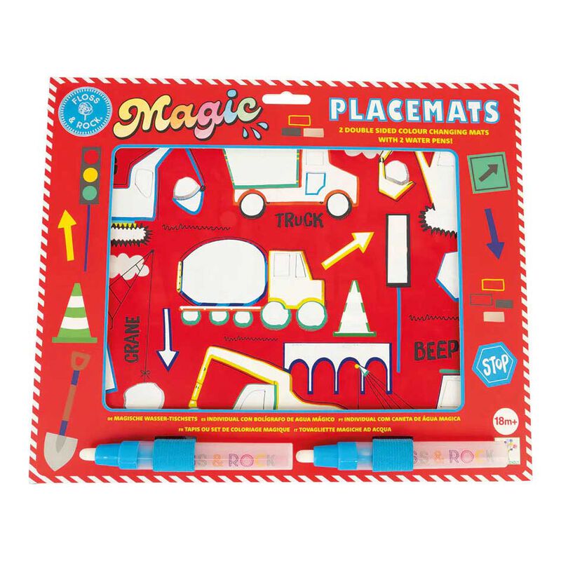 Floss & Rock Magic Water Placemats - Construction image number 0