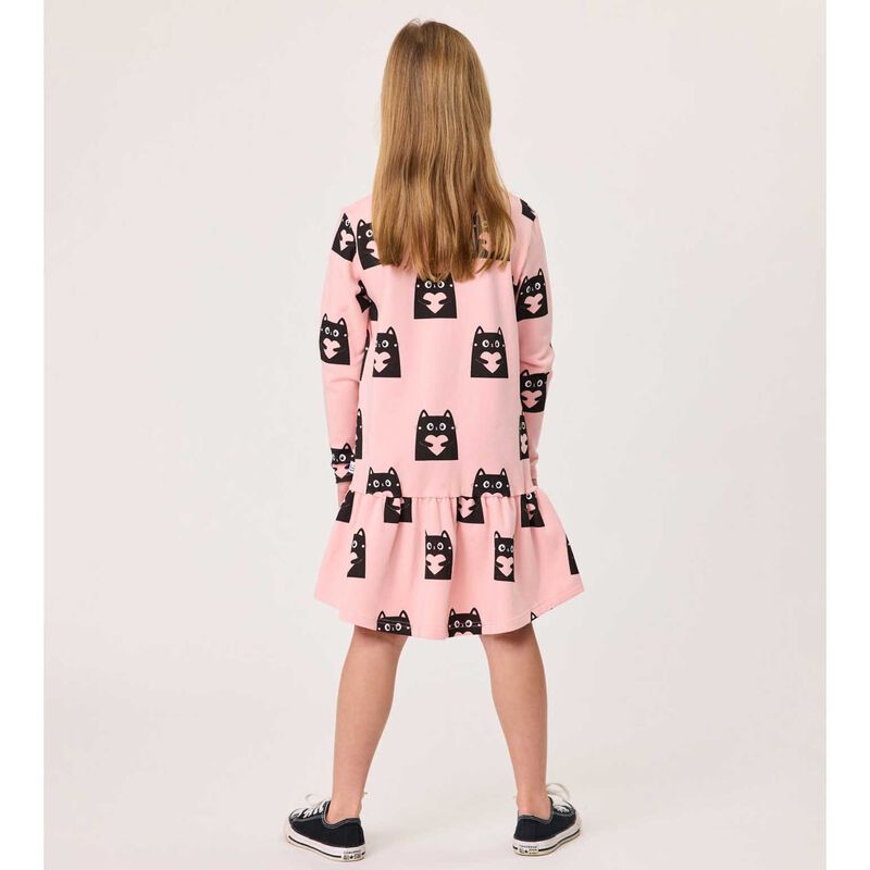 Kissed By Radicool Love Cats Frill Dress image number 2