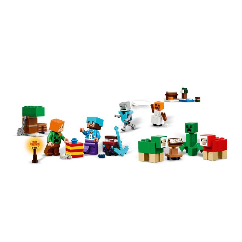 Lego Minecraft Advent Calendar 2025 image number 2