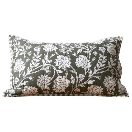 Wallace Cotton Elora Rectangle Cushion Cover 35x55cm