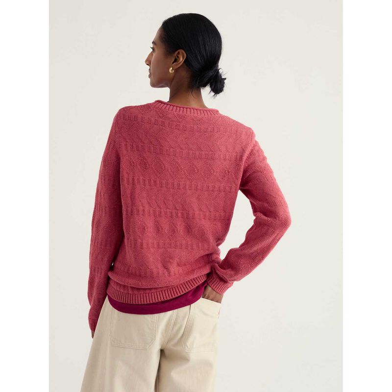 Seasalt Cornwall Kinter Jumper - Echinacea image number 1